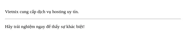 Tổng hợp các thẻ HTML cơ bản và cách sử dụng chi tiết 18 The duong ke ngang hr Horizontal rule tag