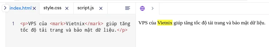 HTML heading: Thẻ tiêu đề trong HTML và cách sử dụng hiệu quả 26 Thẻ mark