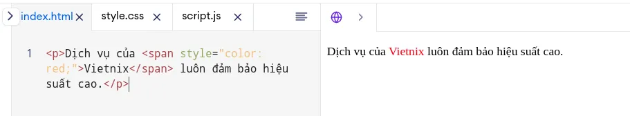 HTML heading: Thẻ tiêu đề trong HTML và cách sử dụng hiệu quả 22 Thẻ span