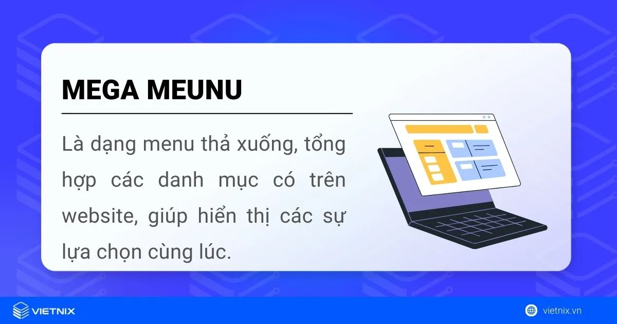 Tìm hiểu Mega menu