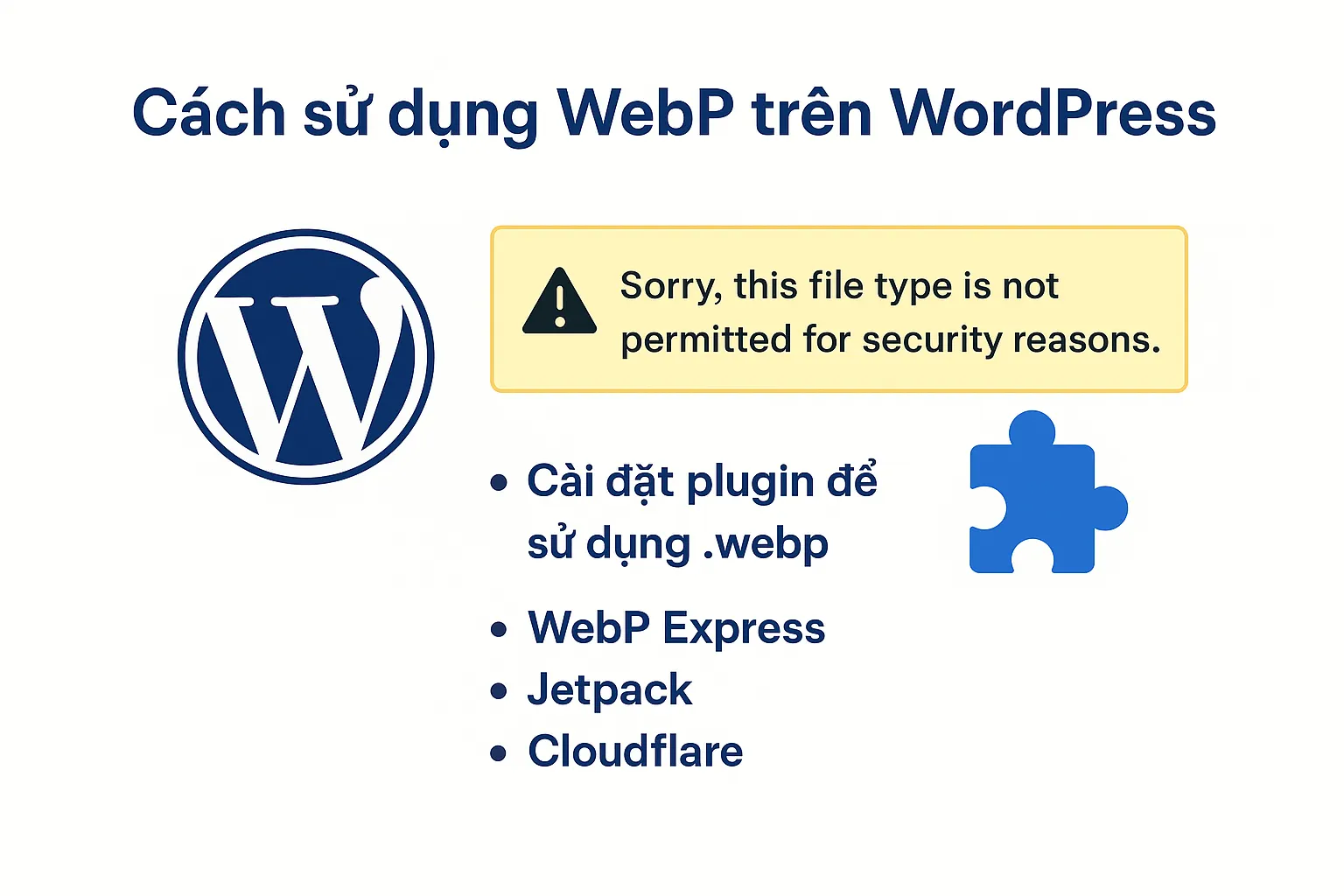 Cách dùng ảnh WebP trong WordPress