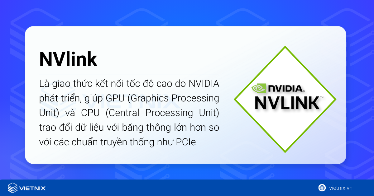 NVLink là giao thức kết nối tốc độ cao do NVIDIA phát triển