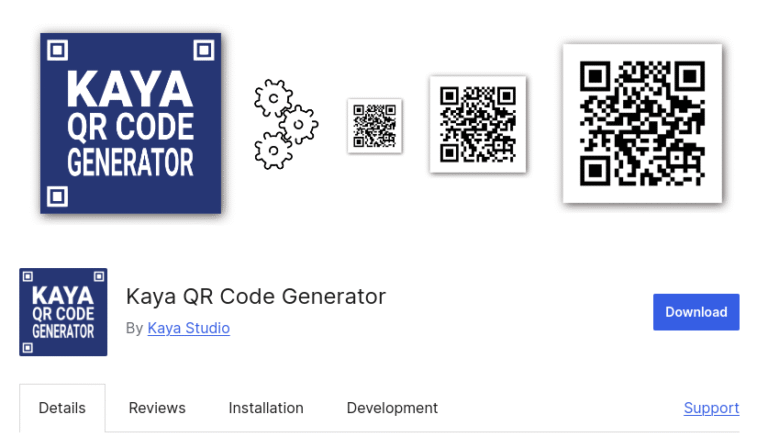 Kaya QR Code Generator