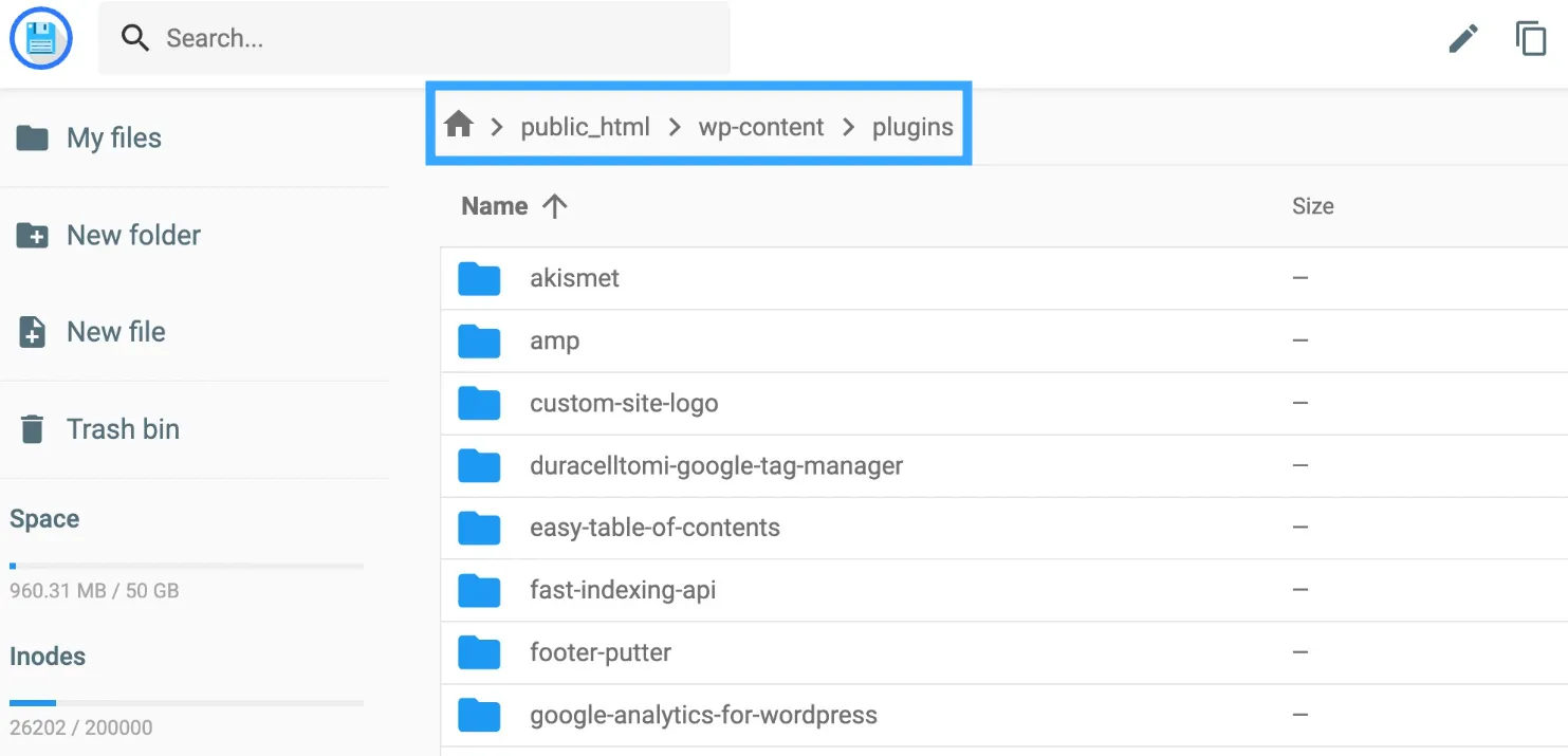Truy cập vào File Manager trên hosting