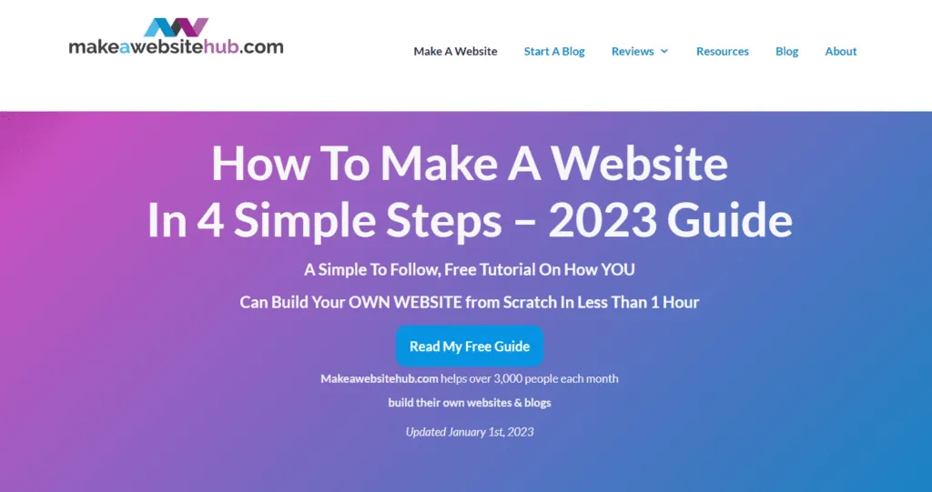 Make A Website Hub