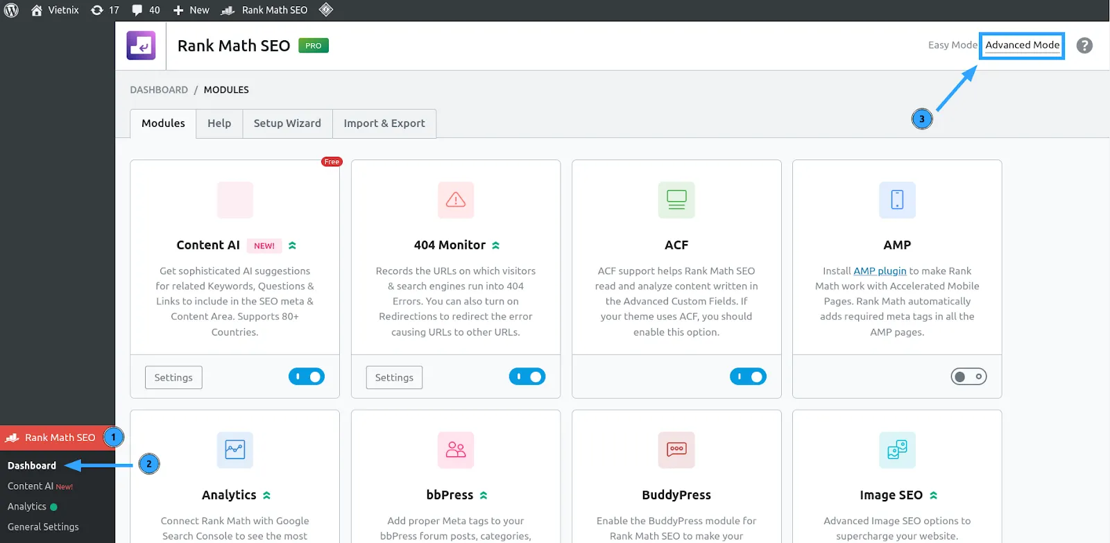 Cách khắc phục lỗi Excluded by NoIndex Tag trong Google Search Console 39 Mở Metabox trong Rank Math