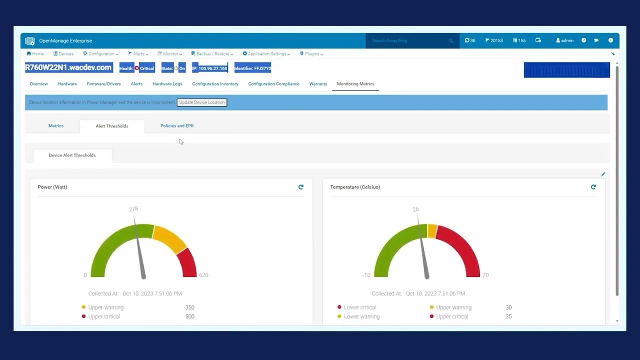 OpenManage Enterprise Power Manager 3.0