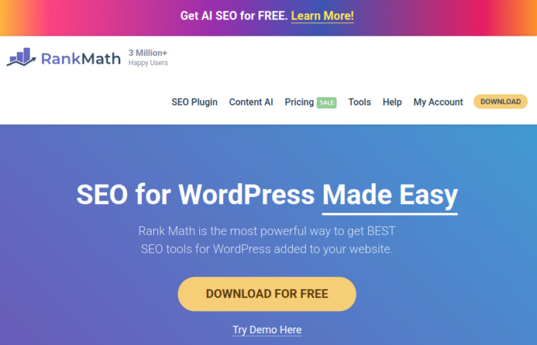 Rank Math – SEO plugin tích hợp gợi ý internal link