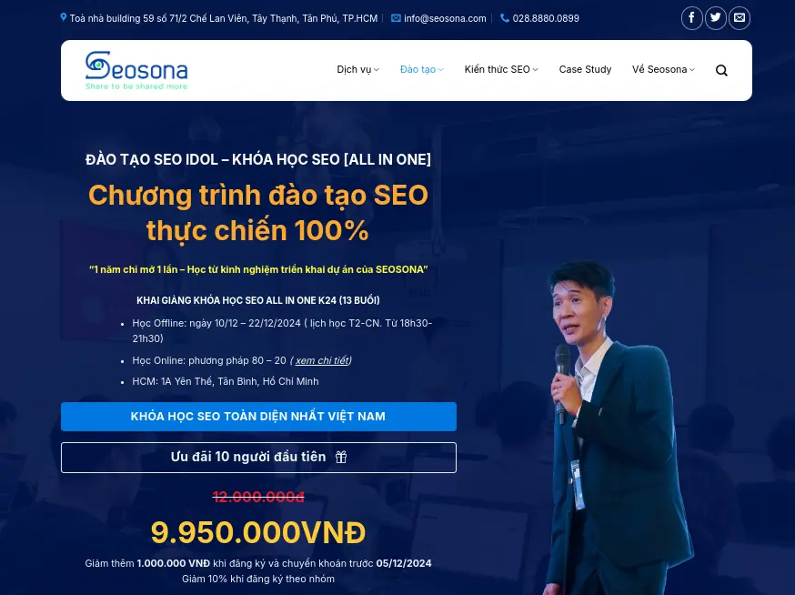 SEO ALL IN ONE – SEOSONA (Phiên bản K24 mới nhất)
