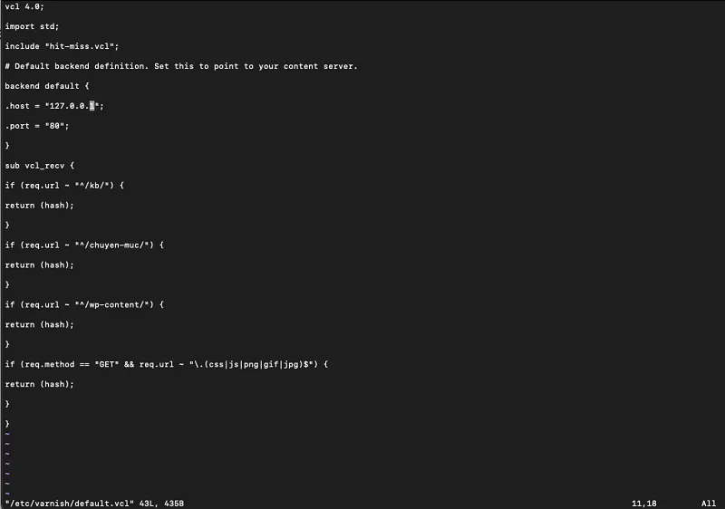 Thiết lập logic cache phù hợp với WordPress