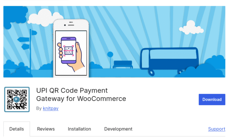 UPI QR Code Payment Gateway for WooCommerce