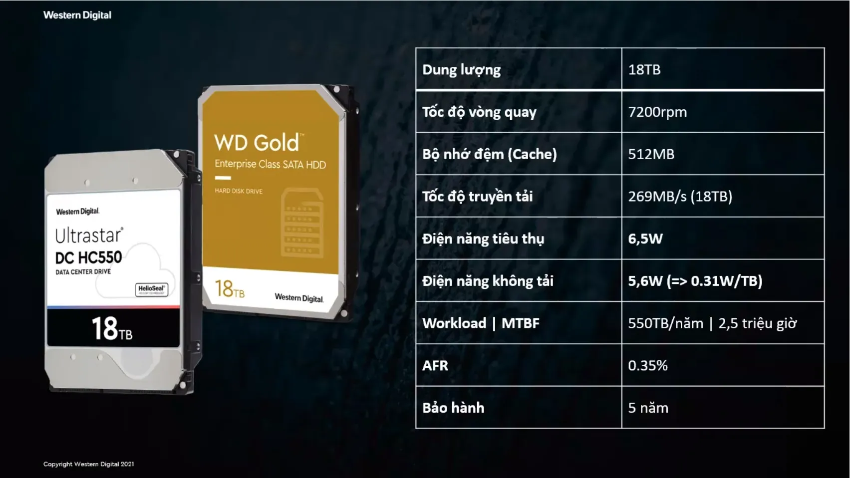 WD Gold SN600