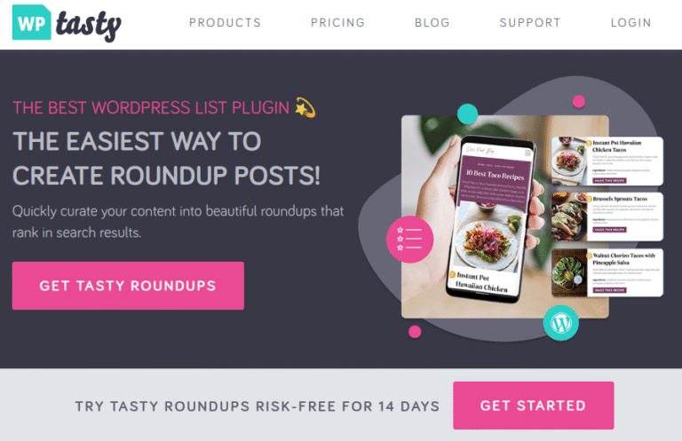 WP Tasty Roundups – Tạo bài viết tổng hợp tự động