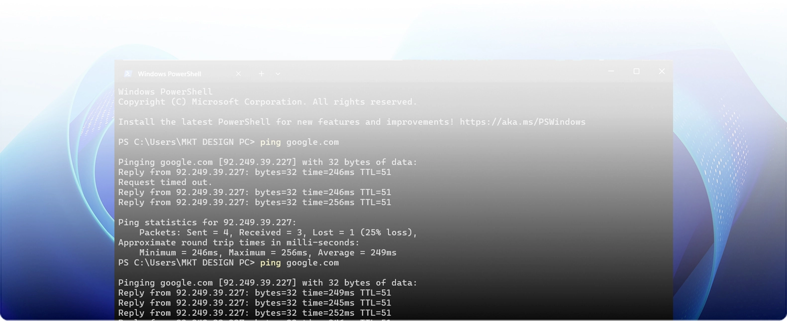 Tính năng Windows PowerShell trong VPS Windows