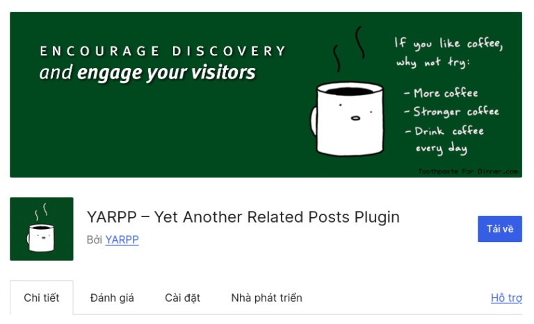 YARPP (Yet Another Related Posts Plugin) – Hiển thị bài liên quan tự động