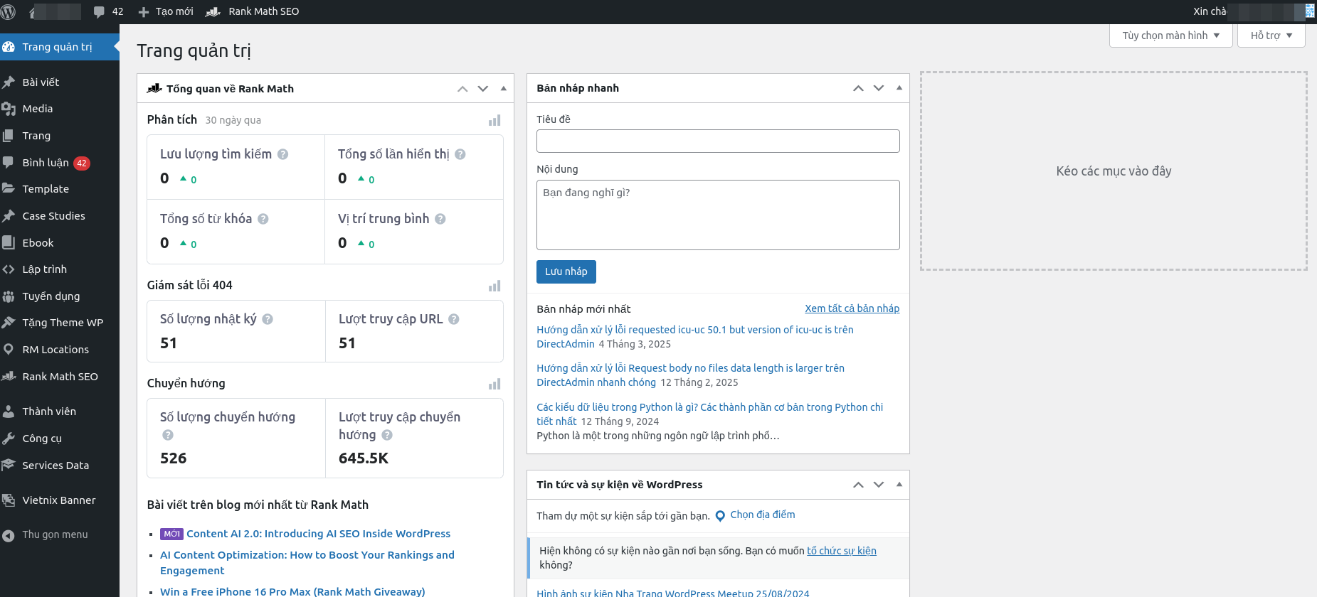 Cách xóa theme WordPress trong Dashboard WordPress