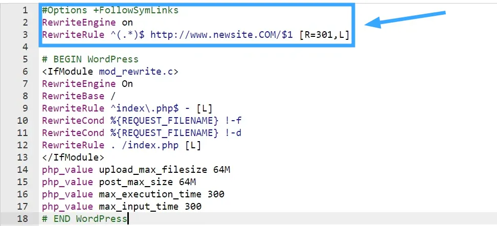 Thay thế bằng tên miền mới