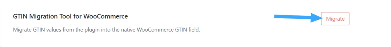 Công cụ di chuyển GTIN cho WooCommerce