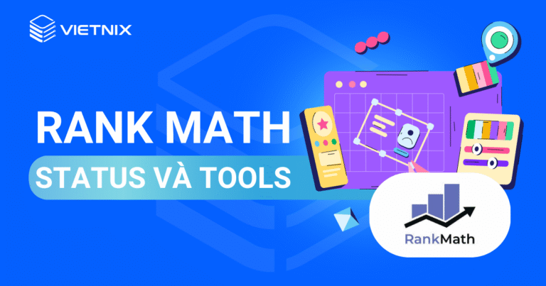 rank math status và tools