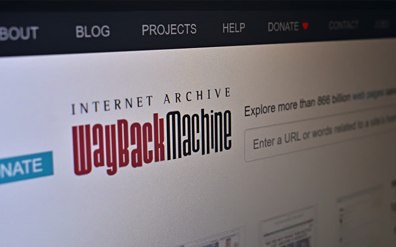 Sử dụng Wayback Machine để kiểm tra và đánh giá tên miền