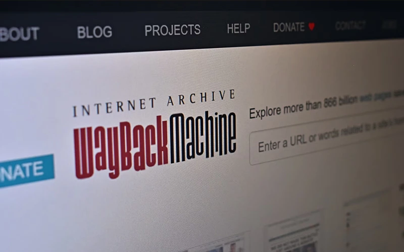 Sử dụng Wayback Machine để kiểm tra lịch sử tên miền
