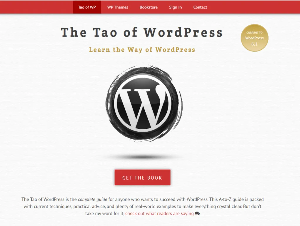 The Tao of WordPress