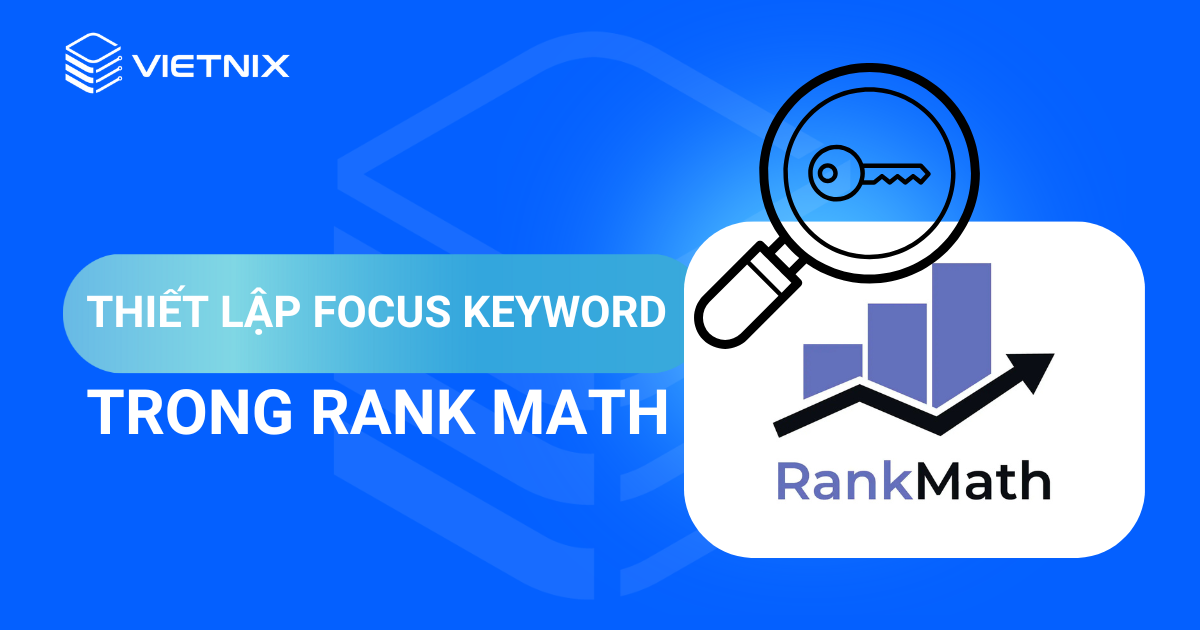 thiết lập focus keyword trong rank math