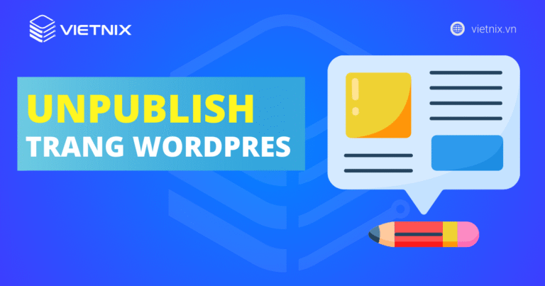 unpublish trang wordpress