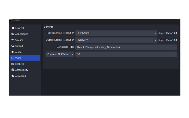 Thiết lập hình ảnh