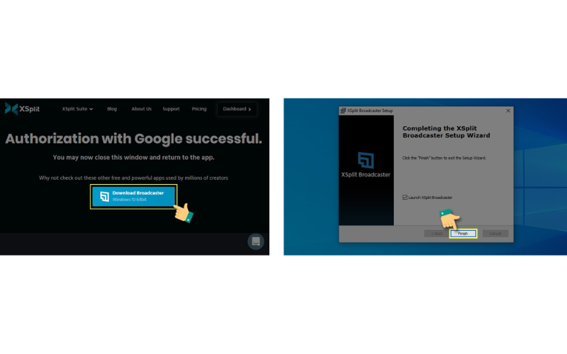 Tải và cài đặt XSplit Broadcaster
