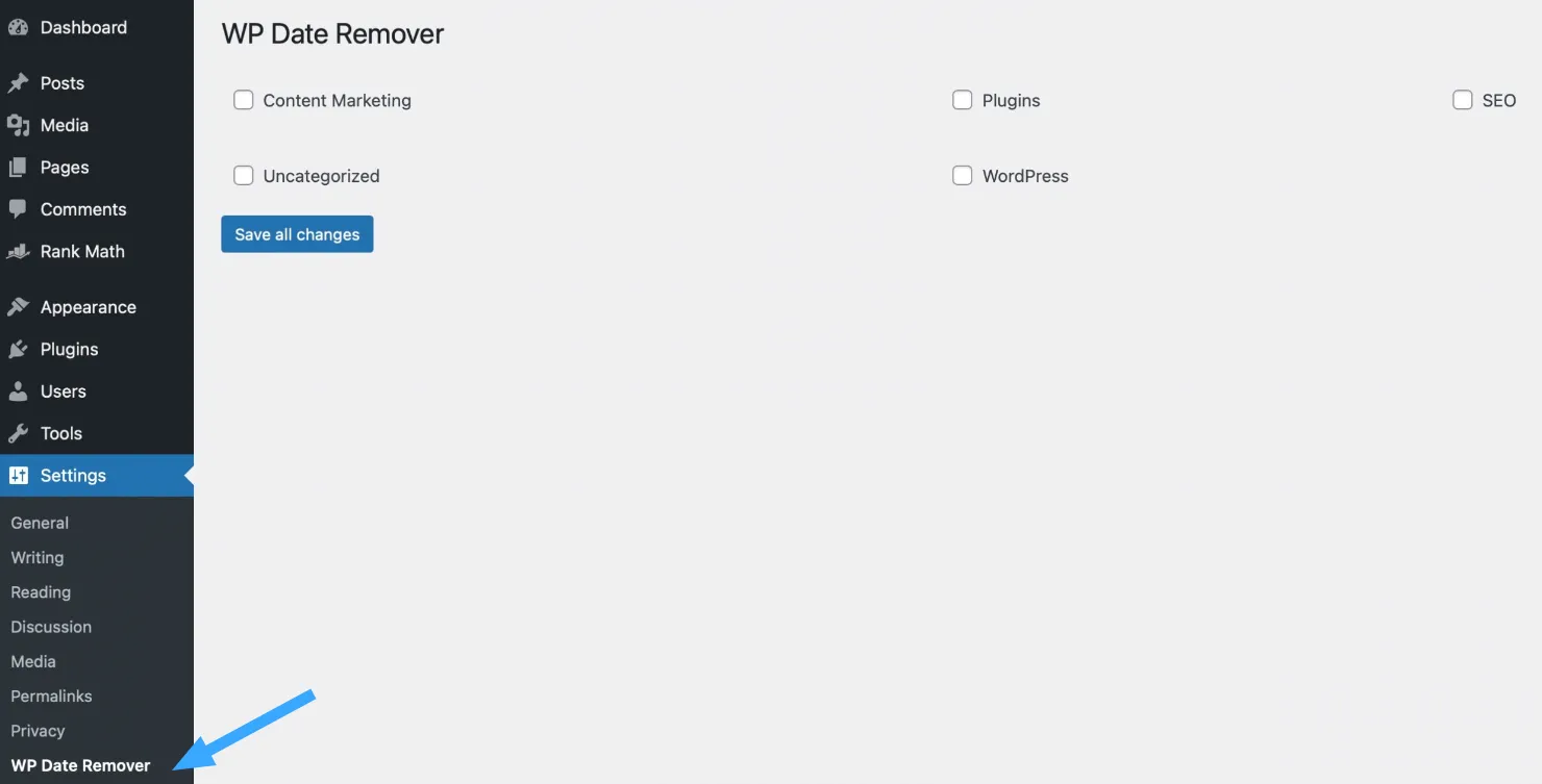 Cách xóa ngày đăng bài viết trong WordPress đơn giản nhất 32 Xem danh sách các danh mục bài viết trên website
