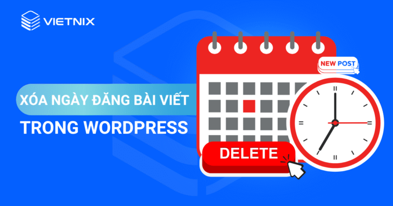 xóa ngày đăng bài viết trong wordpress