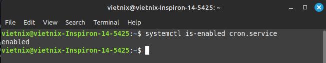 Sử dụng lệnh systemctl trong Linux: Quản lý dịch vụ dễ dàng 29 Kiểm tra một service có đang được kích hoạt khởi động cùng hệ thống hay không