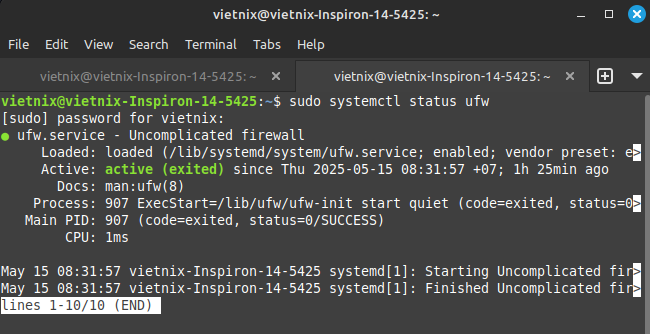 Sử dụng lệnh systemctl trong Linux: Quản lý dịch vụ dễ dàng 30 Kiểm tra trạng thái chi tiết của một dịch vụ cụ thể