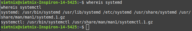 Sử dụng lệnh systemctl trong Linux: Quản lý dịch vụ dễ dàng 23 Kiểm tra vị trí cài đặt của systemd và systemctl