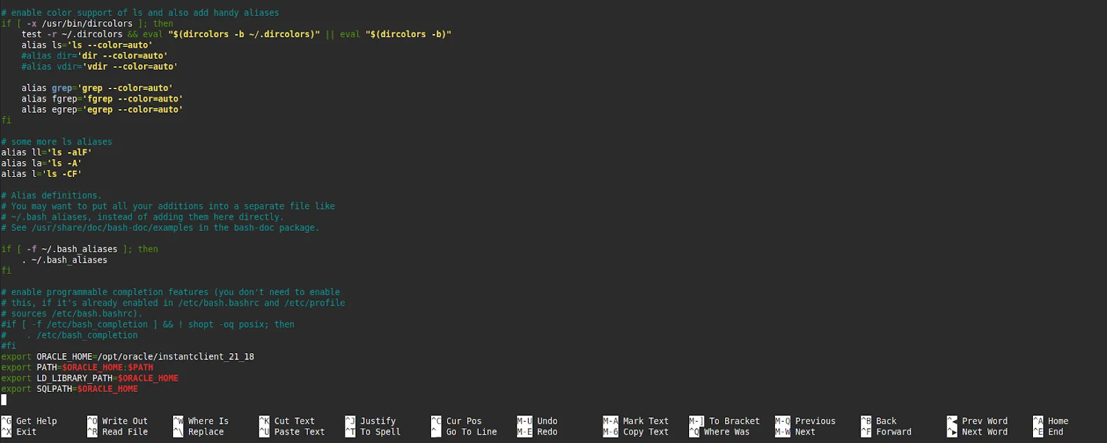 Hướng dẫn cài đặt SQL*Plus trên Linux chi tiết từ A đến Z 16 Cấu hình biến môi trường