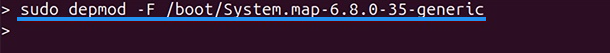 Tạo file phụ thuộc bằng cách sử dụng file System.map