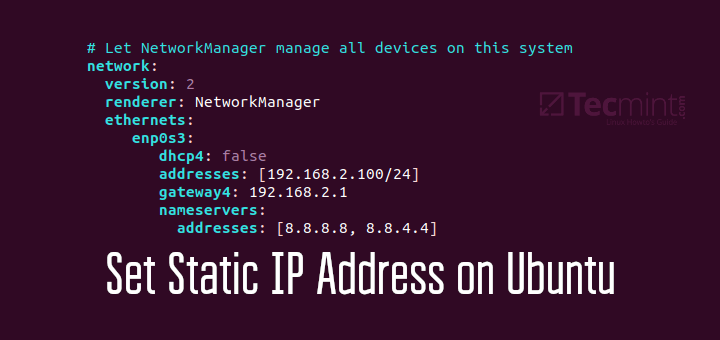 Vì sao nên cài đặt IP tĩnh trên Ubuntu Server