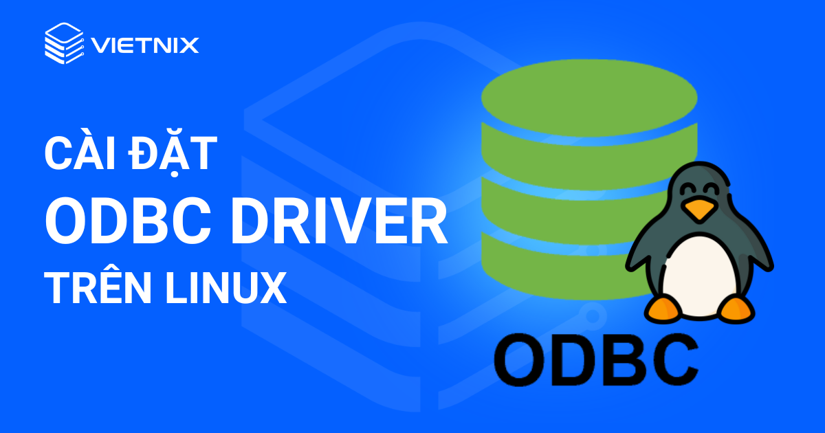 cài đặt odbc driver trên linux
