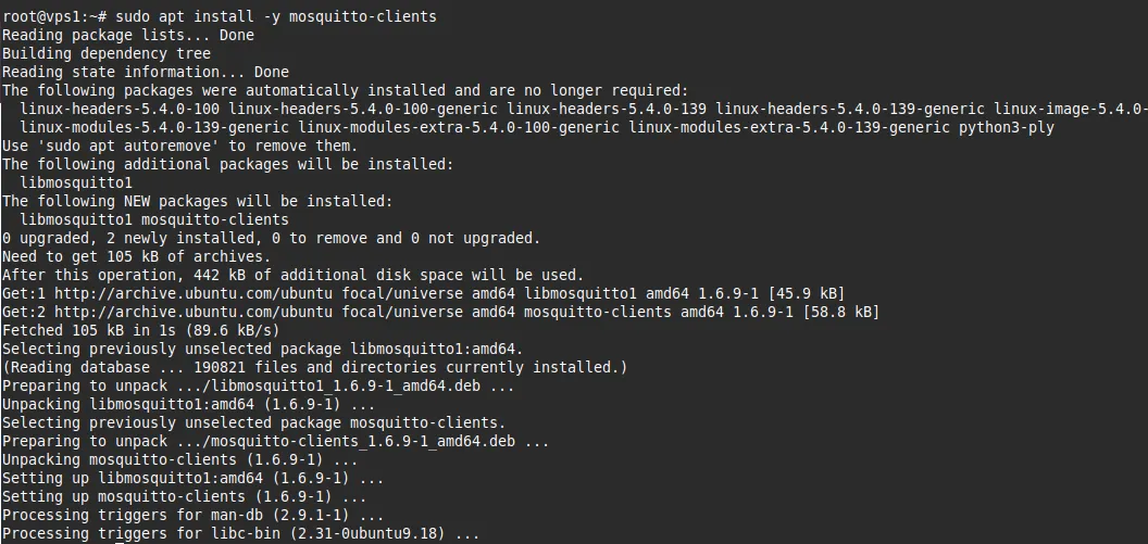 Cách cài đặt và cấu hình Mosquitto MQTT Broker trên Ubuntu 20.04 Server 16 Cài đặt Mosquitto Clients
