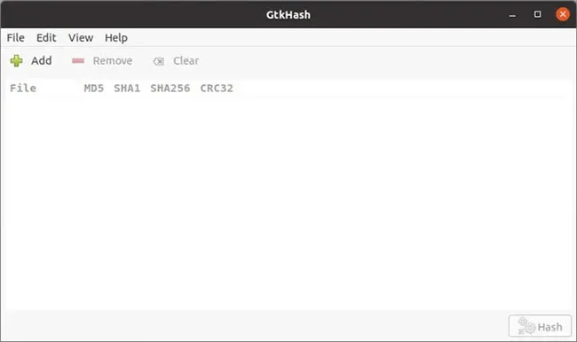 GtkHash là một công cụ giao diện đồ họa giúp bạn dễ dàng tính và so sánh checksum Linux - Nguồn: Internet