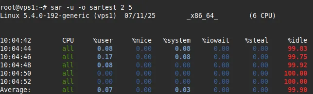 Theo dõi hiệu suất CPU