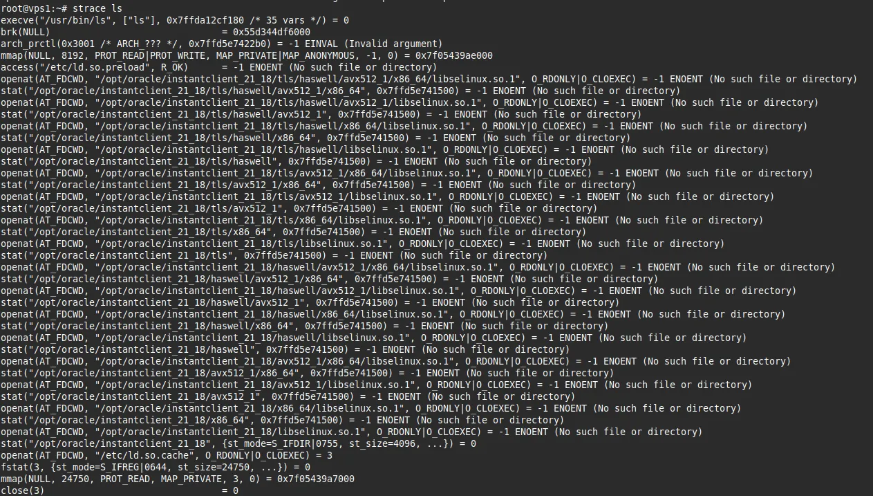 Gọi hệ thống, đối số truyền vào