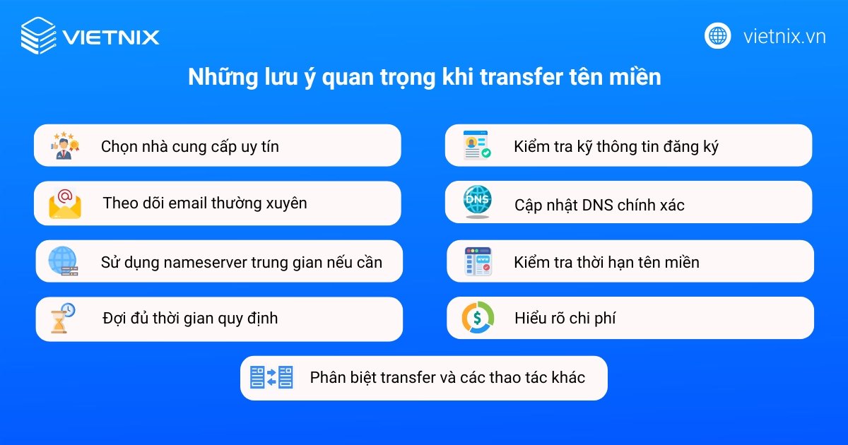 transfer domain la gi 8