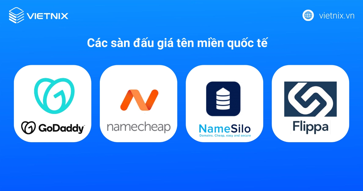 Sàn đấu giá tên miền: Quy tắc hoạt động và các sàn uy tín 51 Các sàn đấu giá tên miền quốc tế uy tín