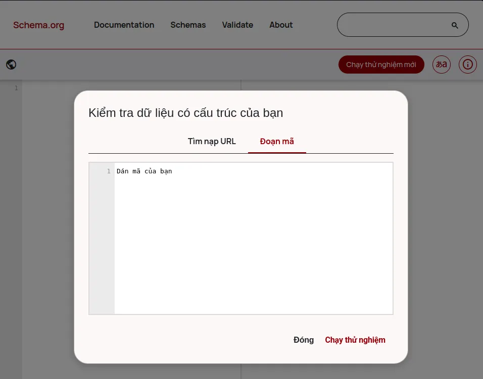 FAQ Schema là gì? 2 cách tạo FAQ Schema dễ dàng, chuẩn xác 30 Kiểm tra bằng công cụ Schema Markup Validator