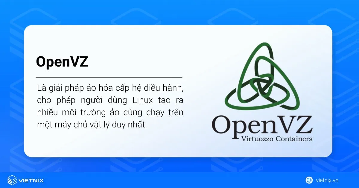 Khái niệm OpenVZ