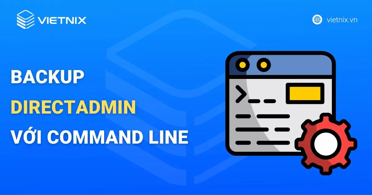 backup DirectAdmin với Command Line