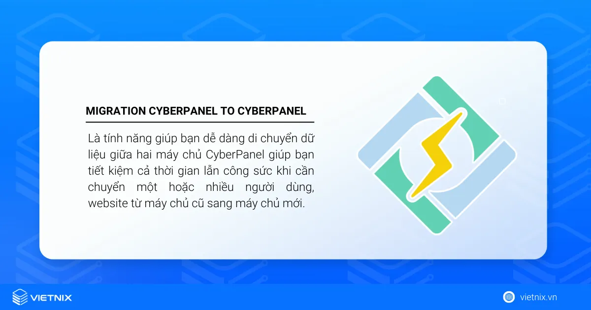Hướng dẫn chuyển dữ liệu giữa 2 máy chủ CyberPanel