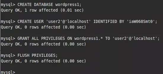 Import database